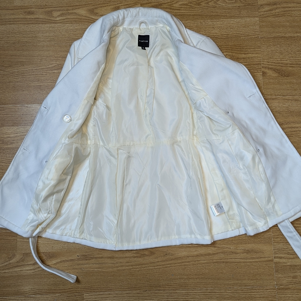 RAMPAGE white peacoat - Picture 3 of 6